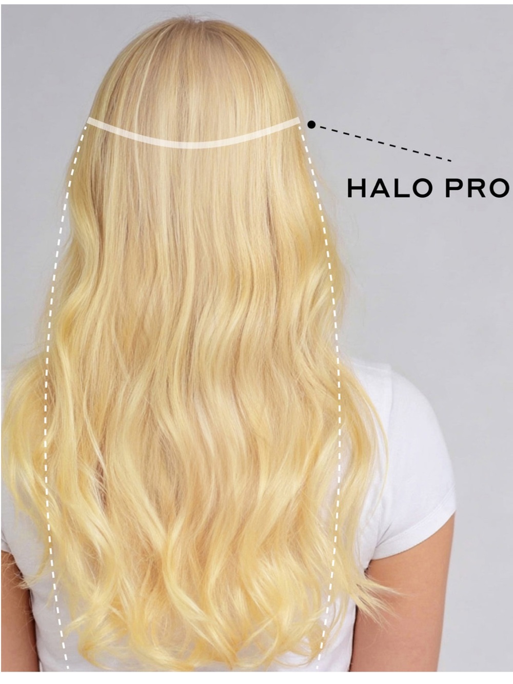 Bellami HALO PRO EXTENSIONS KIT, BEACH BLONDE #613 NATURAL